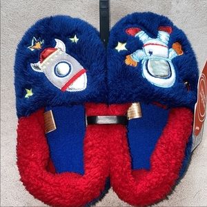 Wonder Nation Boys Space Slipper Shoe